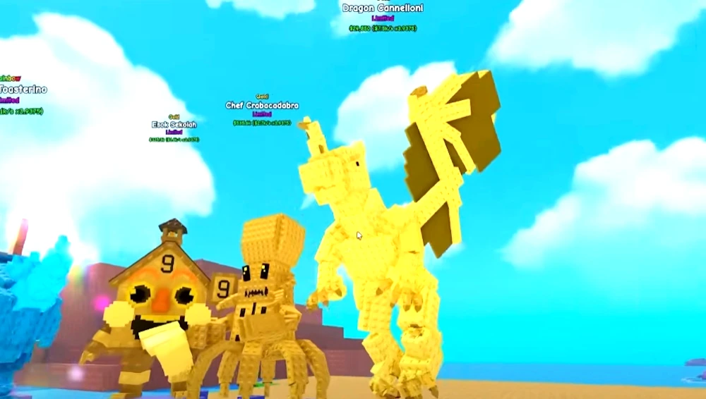 Dragon Cannelloni boss breathing fire